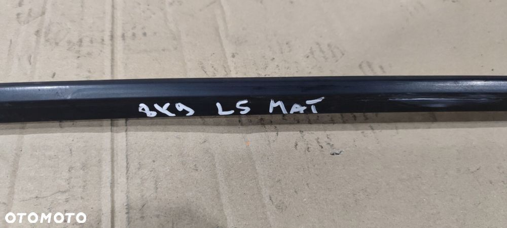 LISTWA KAROSERYJNA LEWA CZARNY MAT AUDI A4 B8 AVANT 8K9853703 - 4