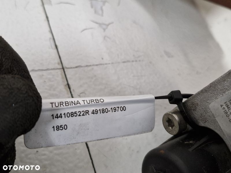 RENAULT MEGANE SCENIC 4 IV MERCEDES NISSAN 1.7 DCI TURBOSPRĘŻARKA TURBINA TURBO 144108522R 49180-19700 - 8