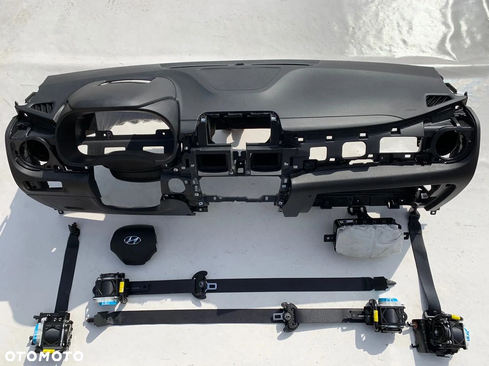 HYUNDAI KONA DESKA KONSOLA KOKPIT PULPIT PÓŁKA PARAPET AIR BAG SRS PODUSZKI POWIETRZNE KIEROWCY PASAŻERA AIRBAG Okazja Sprawdź Raz2 !!! - 8