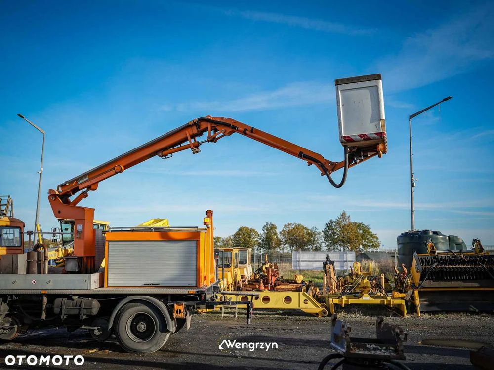 MAN MAN 14.170F Podnośnik koszowy - pojazd dwudrogowy do obsługi sieci trakcyjnej - 29