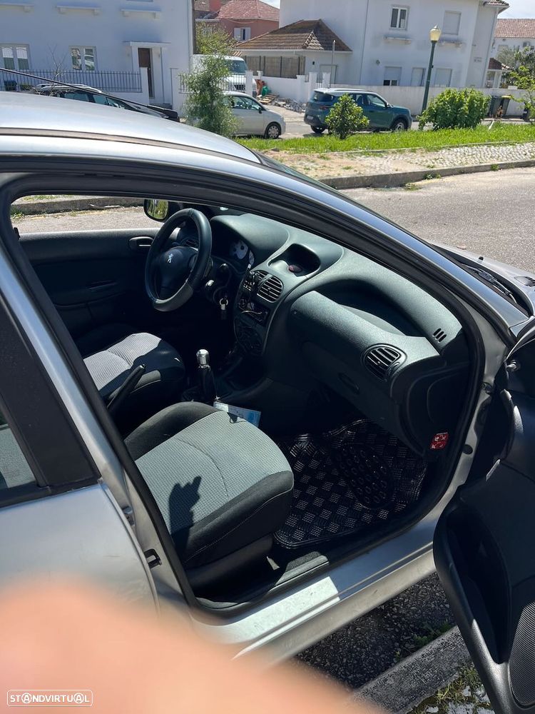 Peugeot 206 1.4 HDi Black & Silver - 10