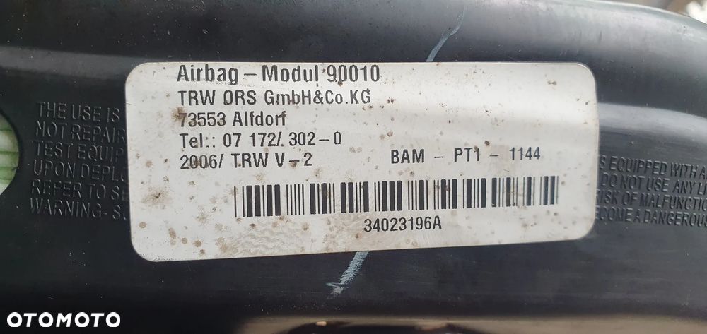Kurtyna Airbag poduszka lewa Mercedes ML W164 1648600905 - 7