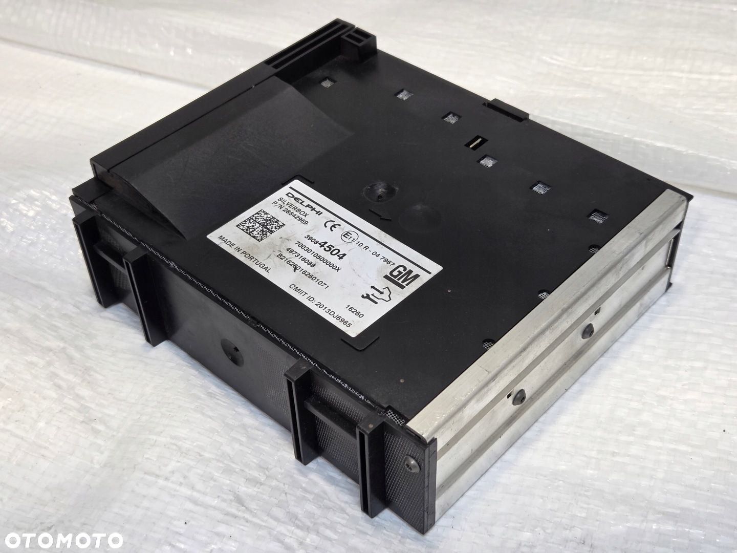 MODUŁ STEROWNIK RADIA NAWIGACJI SILVERBOX OPEL ASTRA K V 39084504 - 2