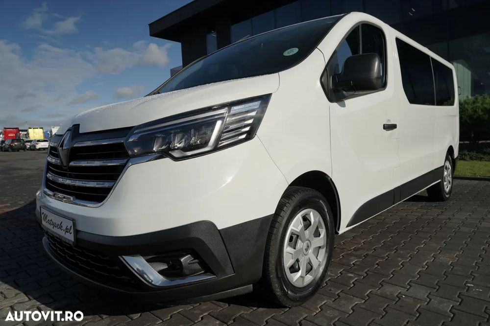 Renault TRAFIC III / AUTOBUS / 9 LOCURI / 90.000 KM / PRIMUL PROPRIETAR / SHOWROOM POLONESE / 2022 / - 9