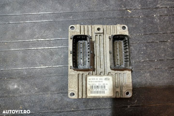 Calculator motor ECU 51843150 51843150 Ford Ka 1 [1996 - 2008] Hatchb - 2