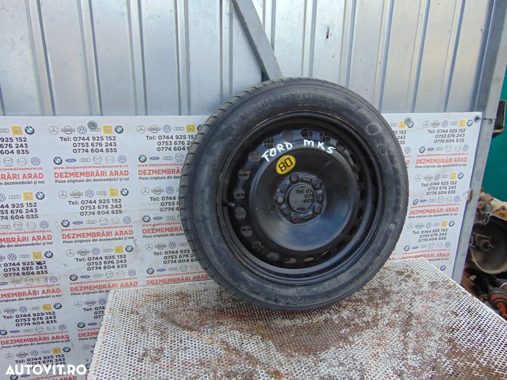 Roata rezerva Ford Mondeo Slim MK5 R16 roata rezerva slim mondeo mk5 - 3