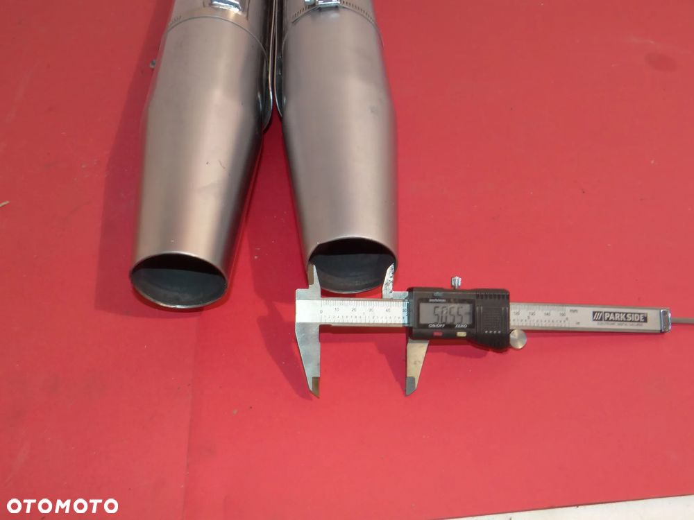 N177  HARLEY DAVIDSON TŁUMIK TŁUMIKI WYDECH SOFTAIL HARITAGE FAT BOY HARFXS1584 1688 - 6