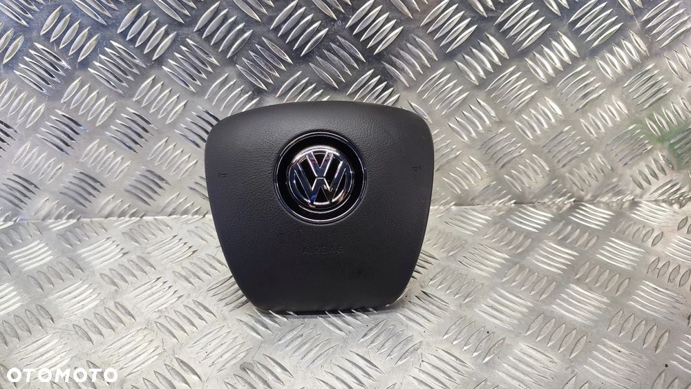 VW PHAETON LIFT 12R PODUSZKA KIEROWCY AIR BAG CZARNA ORYGINAL 3D0880201DD 3D0880201 DD - 1
