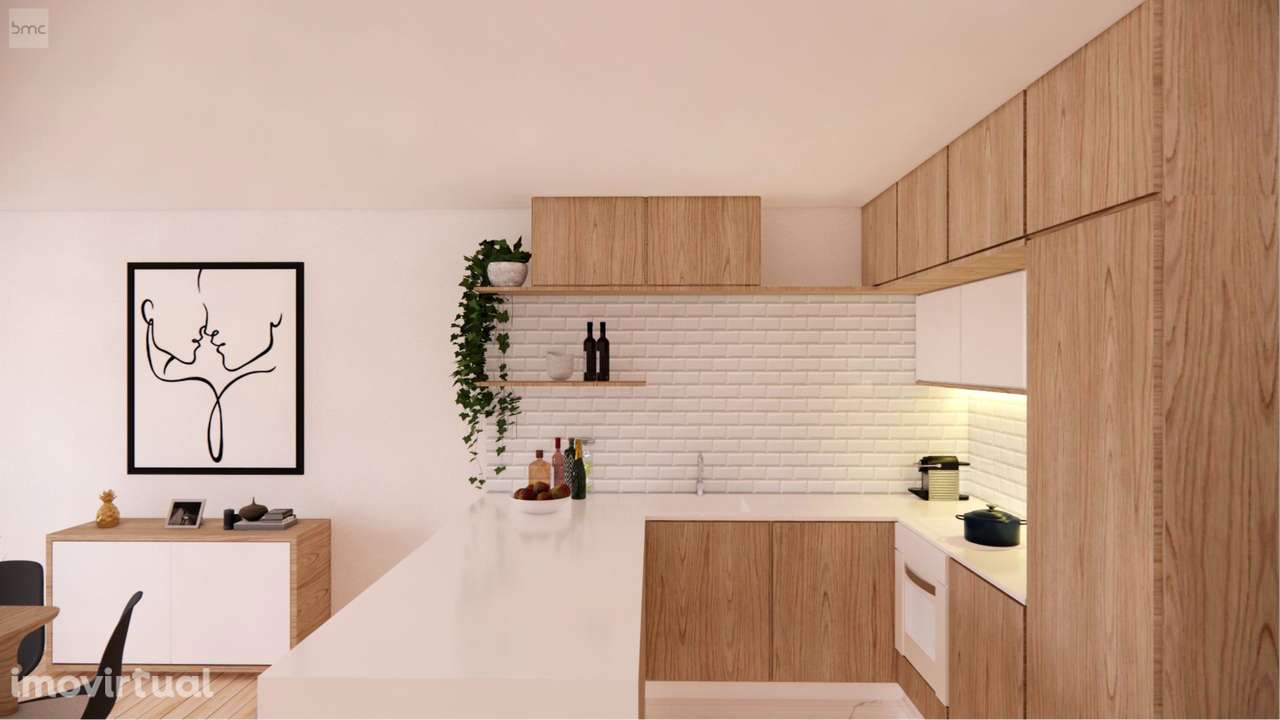 T1 | Terraço | Arrumos | Estacionamento | Leça da Palmeira | Matosinho - Grande imagem: 4/12