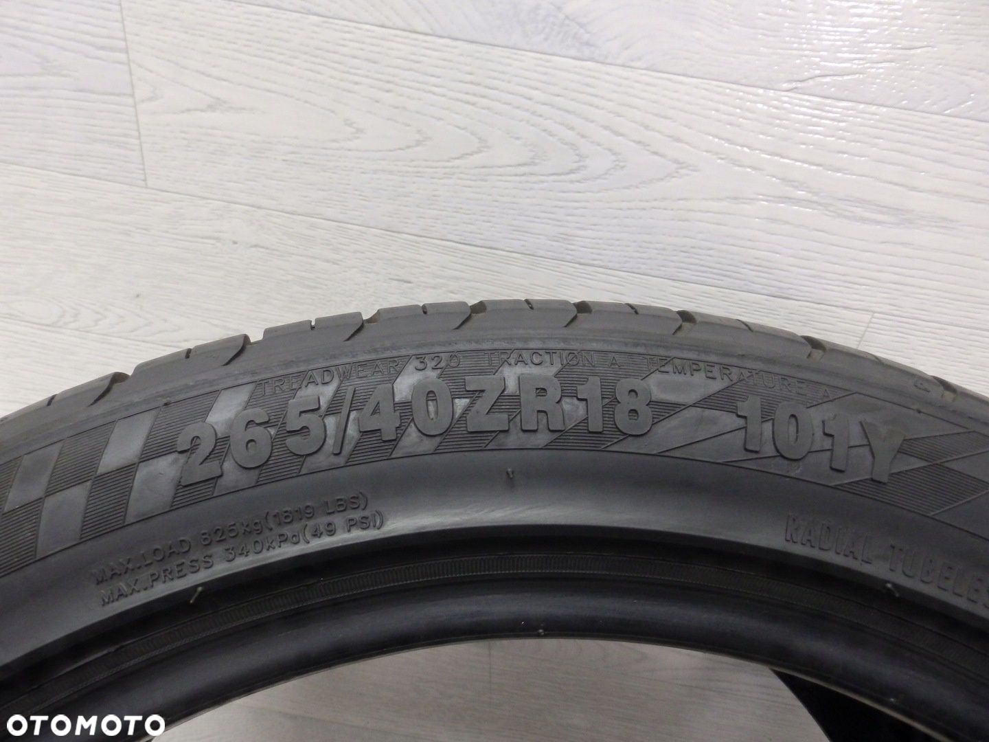Opona letnia Radar Dimax R8 265/40/18 - 5