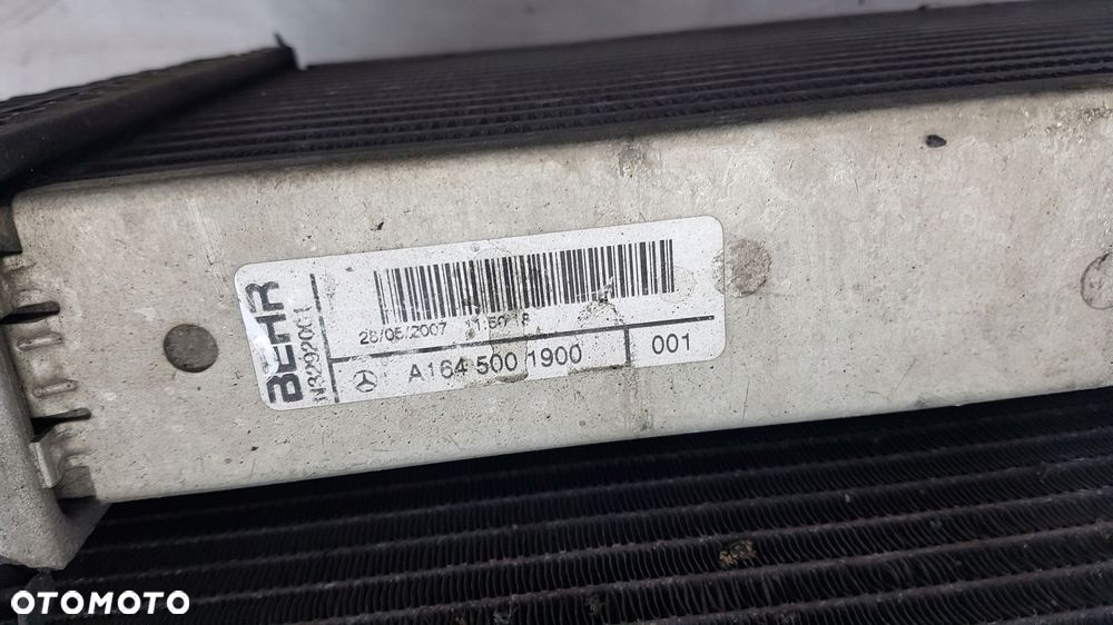 mercedes ml w164 3.0 v6 chłodnice komplet - 6