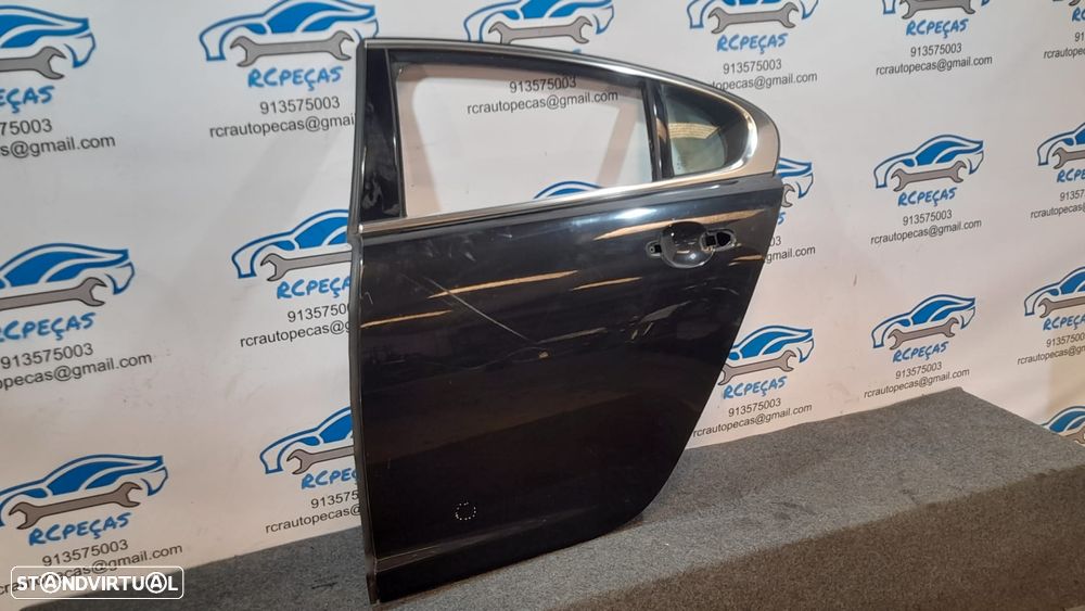 PORTA PORTAS TRASEIRA TRÁS ESQUERDA JAGUAR XF I 1 MK1 X250 8X23F24631AB 8X23 F24631 AB FECHO ELEVADOR MOTOR PUXADOR VIDRO - 4