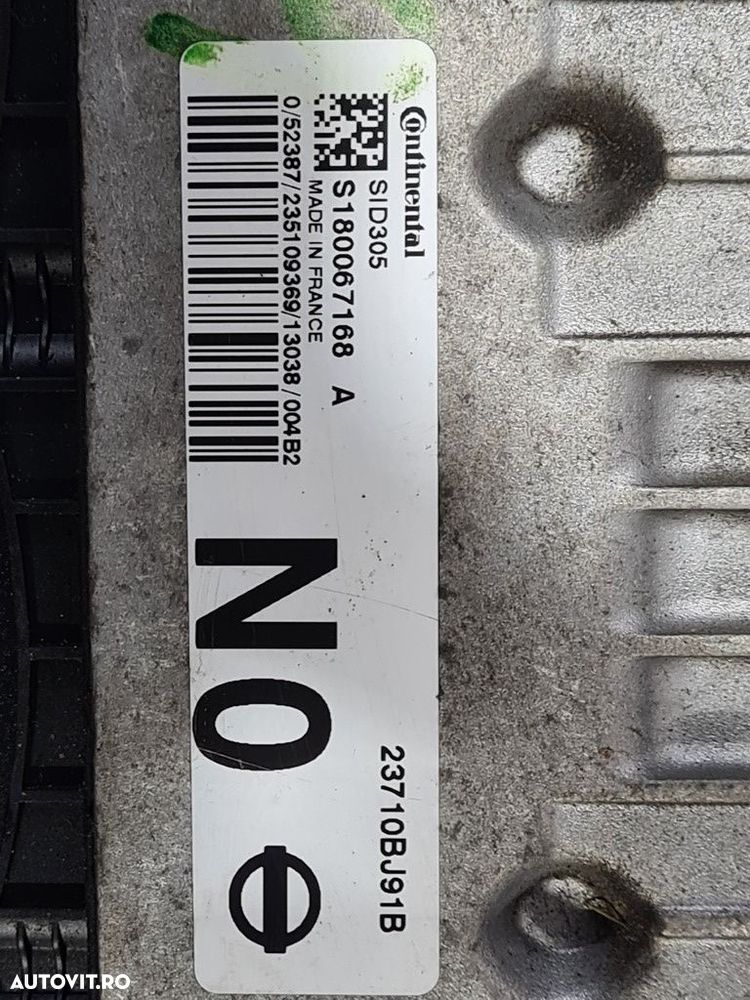 Calculator motor Nissan Juke 1.5 Dci 2010 - 2014 110CP Manuala K9K Euro5 (1101) Diesel ... - 3