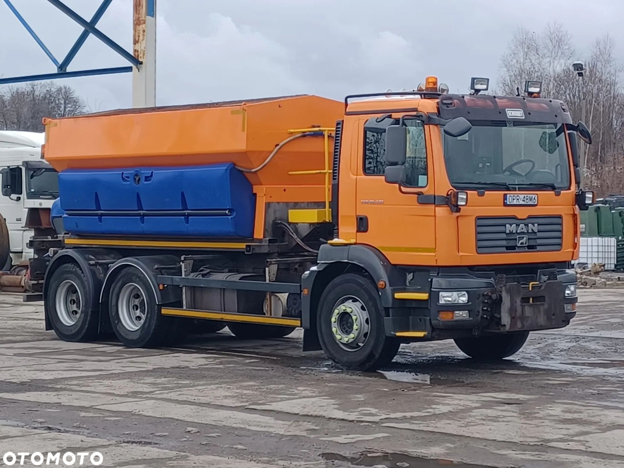 MAN TGM + Piaskarka Schmidt Stratos - 1