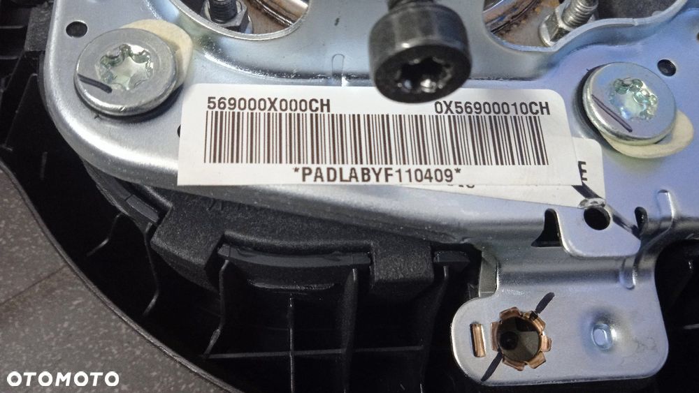 Poduszka powietrzna kierowcy airbag kierownicy Hyundai i10 Lift 569000X000CH - 3
