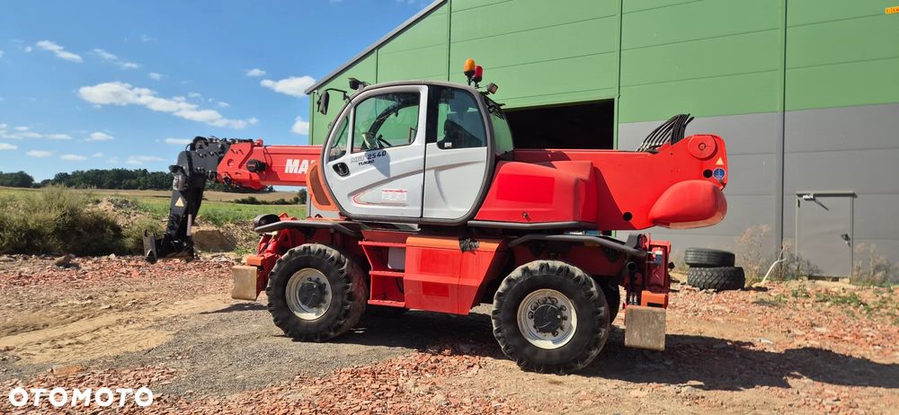 Manitou MRT 2540 privilege kosz wyciągarka widły, bardzo ładna, roto - 1