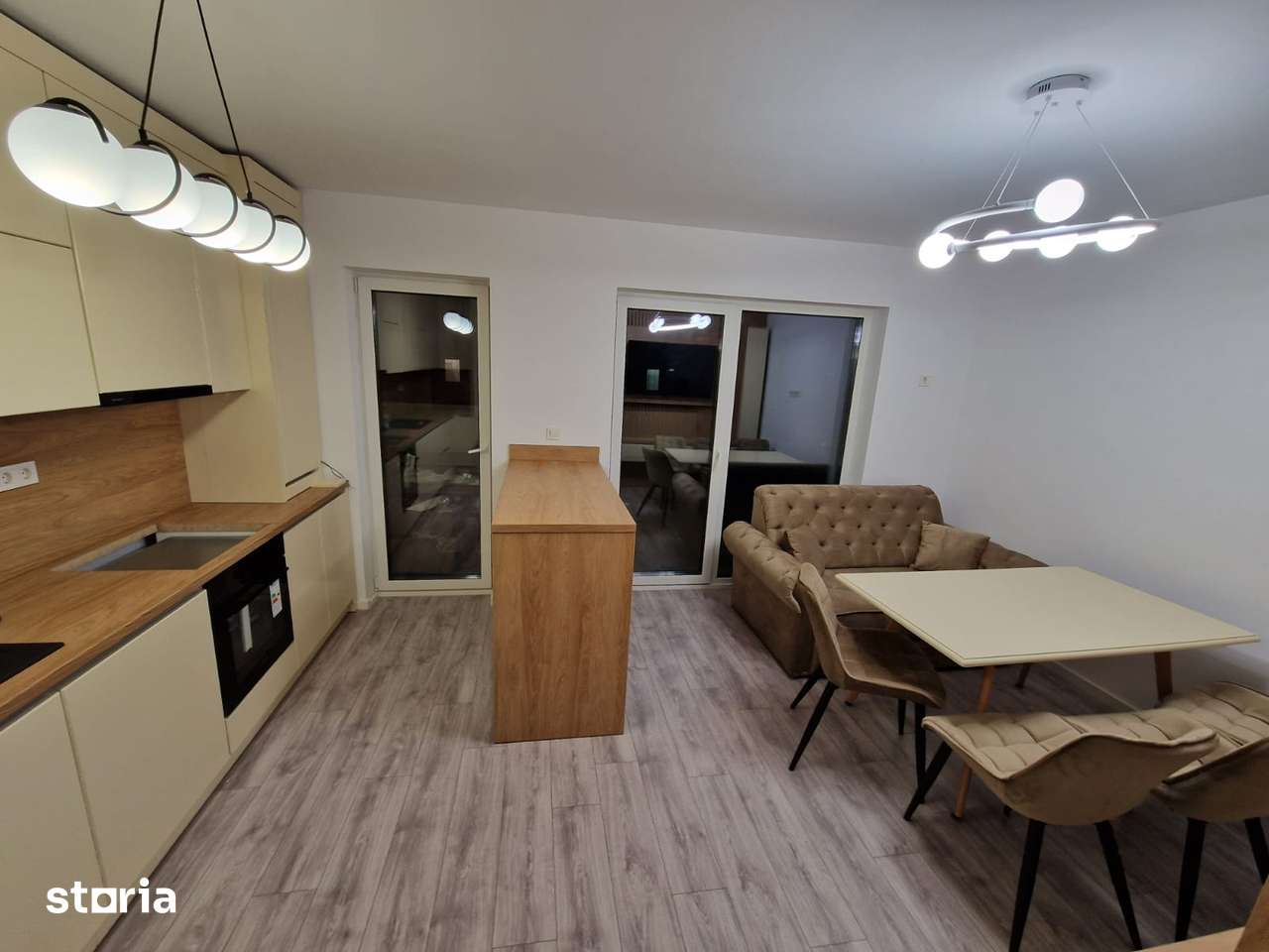 Apartament 3 camere bloc nou terasa 45 mp zona Auchan Iris — fotografia 3
