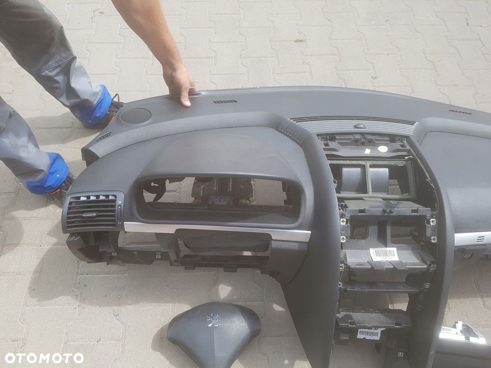 PEUGEOT 407 COUPE DESKA KONSOLA PASY PODUSZKI - 2