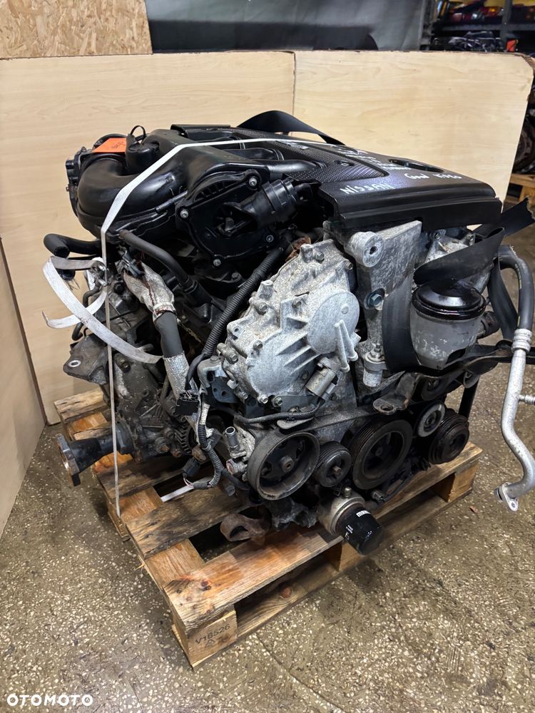 Silnik Nissan 3,5 V6 VQ35 Murano Pathfinder Navara kompletny film video eBay - 3