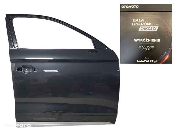 DRZWI + LISTWA PRAWE PRZEDNIE AUDI Q5 II 2 17-25r LESZNO ŁADNE PRAWA PRZÓD