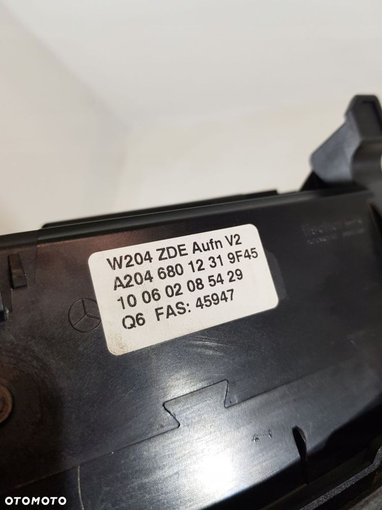 wyświetlacz nawigacja radio a2046801231 mercedes c-klasa w204 1.8 cgi kpl - 16