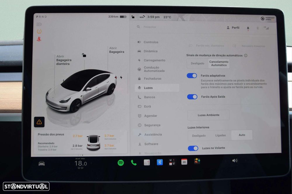 Tesla Model 3 Long Range Tração Integral Premium - 10