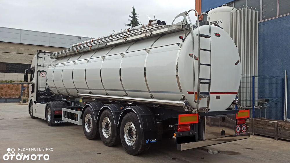 Grapar 26.000 / 3 / Nowa Naczepa Cysterna / Mleko / 5780 kg - 5