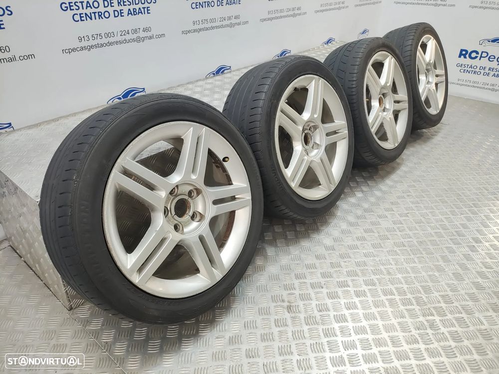 Conjunto Jantes 17 Originais Audi A4 B6 B7 7,5J ET45 5x112 - 7