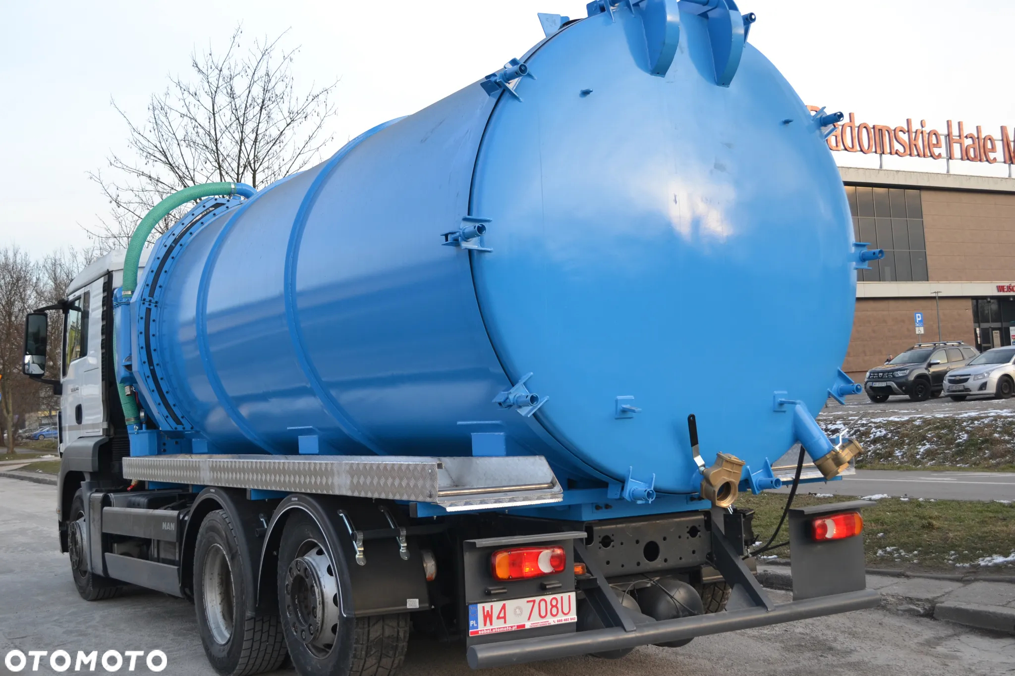 MAN TGS 26.440 ASENIZACYJNY SZAMBIARKA NOWA BECZKA 20 m³ TRZECIA OŚ SKRĘTNA KLIMATYZACJA - 4