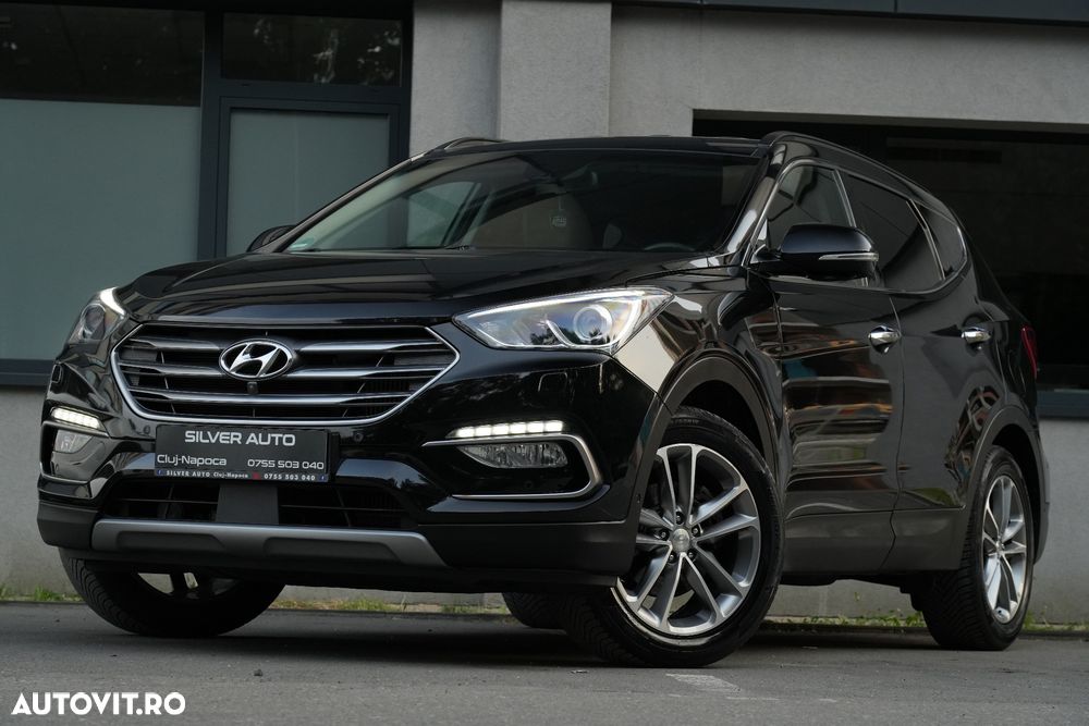 Hyundai Santa Fe blue 2.2 CRDI 4WD Automatik Style - 3