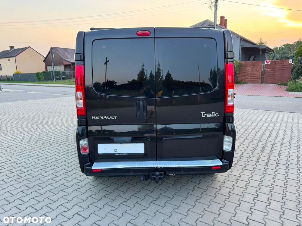 Renault TRAFIC L2H1 Long Climatronic Elektryka Tempomat Navi Dubel Kabina Brygadówka Rury Hak Pdc - 3