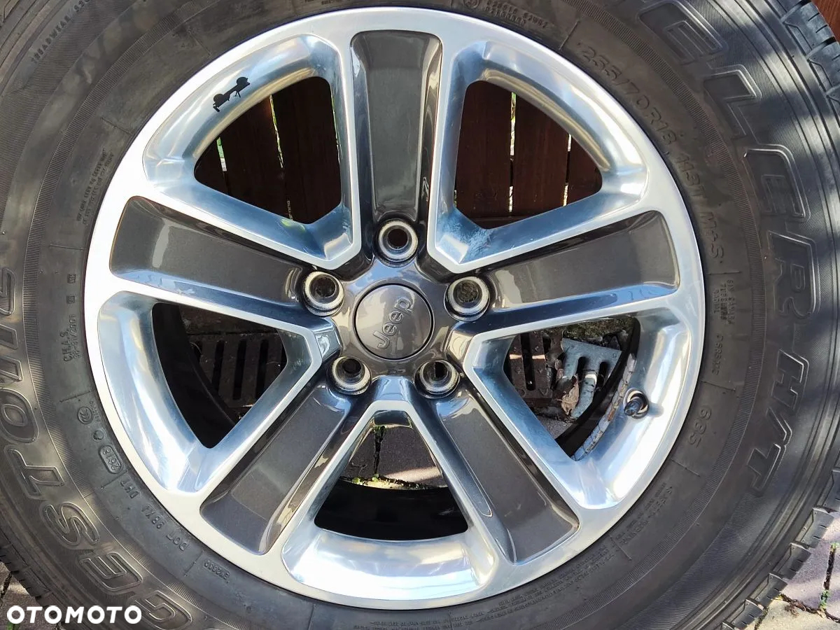 JEEP WRANGLER JL OD 2018r Koła z Oponami 255/70 R18 - 2