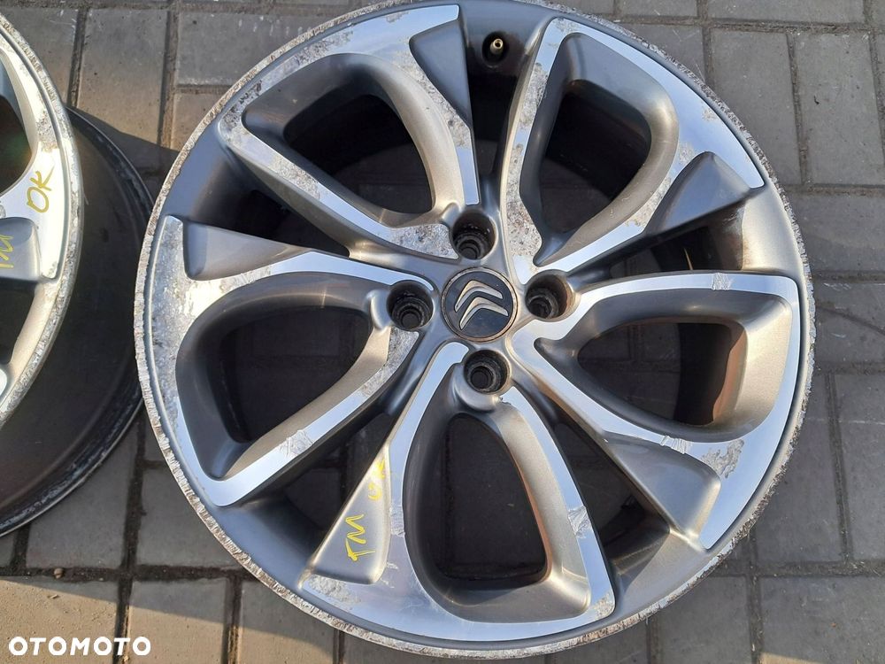citroen ds4 c4 ii b7 felgi aluminiowe 18" 7,5 et29 4x108 9688904377 - 6