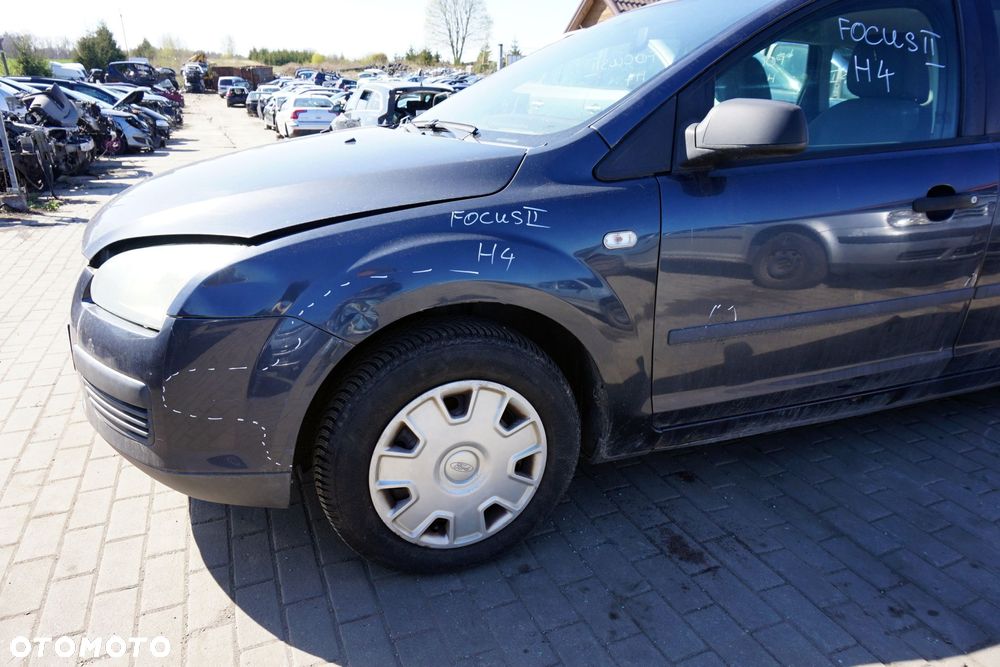 MASKA ZDERZAK BŁOTNIKI LAMPY FOCUS II MK2 H4  FORD 2004-2008 SZARY SEA GREY PRZÓD KOMPLETNY - 8