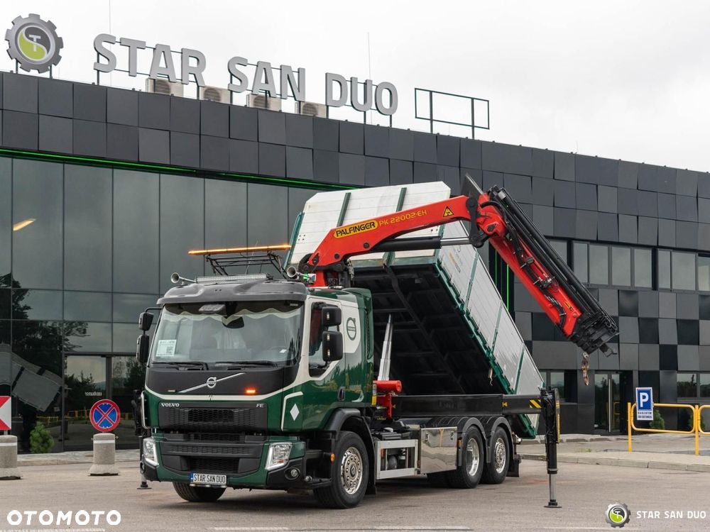 Volvo FE 320 6x2 PALFINGER PK 22002 EH HDS Żuraw Wywrotka - 7