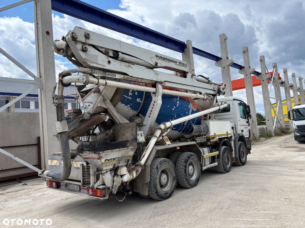 Versalift Actros 4141 8X4 + Putzmaister M24 - 5