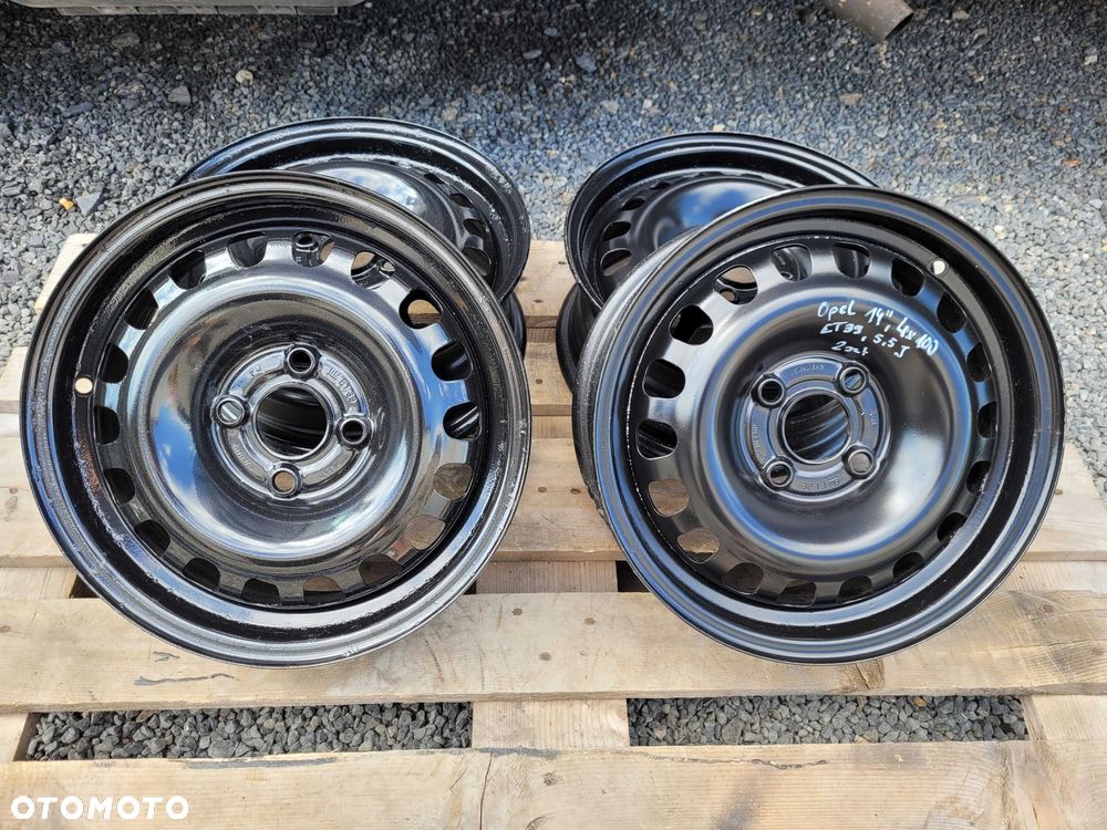 Felgi Stalowe Stalówki OPEL - 14 cali 4x100 - 4