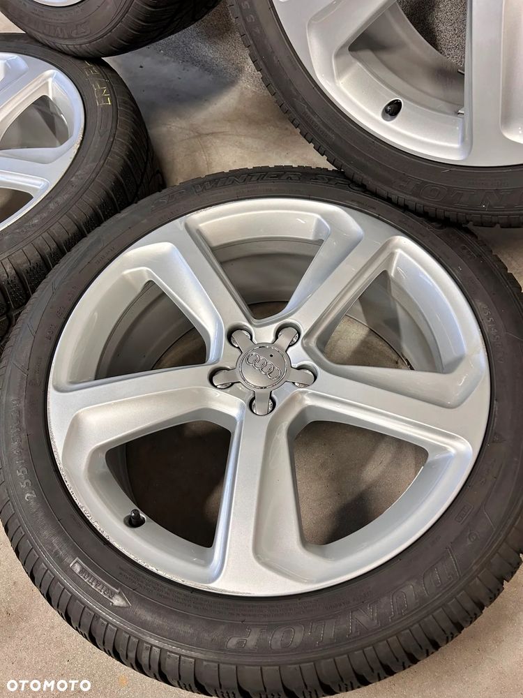 4 KOŁA ZIMOWE AUDI Q5 20'' E8,5J  ET33  5x112 DUNLOP 255/45/20  101V SP WINTER SPORT 3D,A0 AUDI: 8R0 601025 CJ - 5