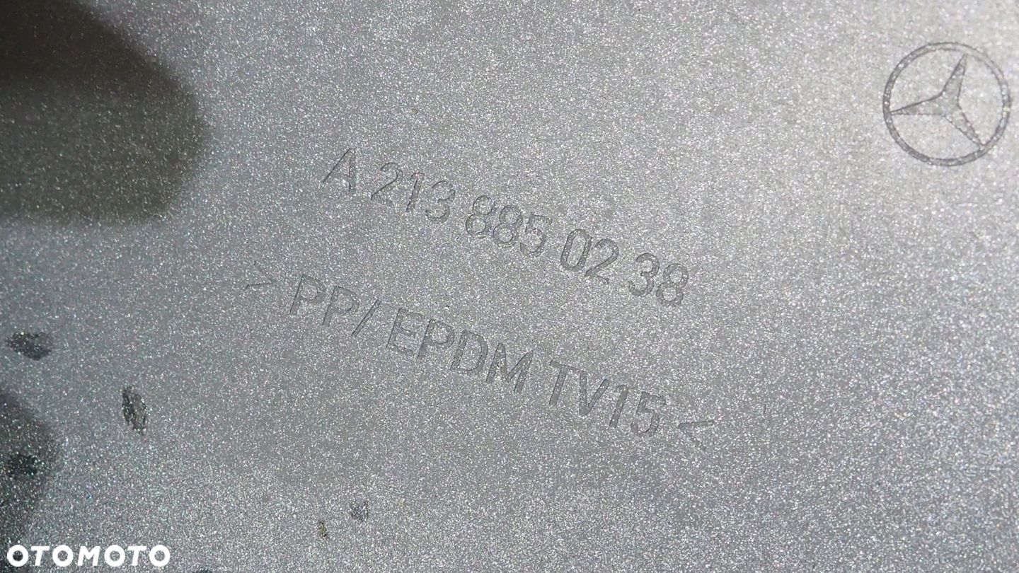 Mercedes E Klasa W213 zderzak przód przedni A2138850238 - 10