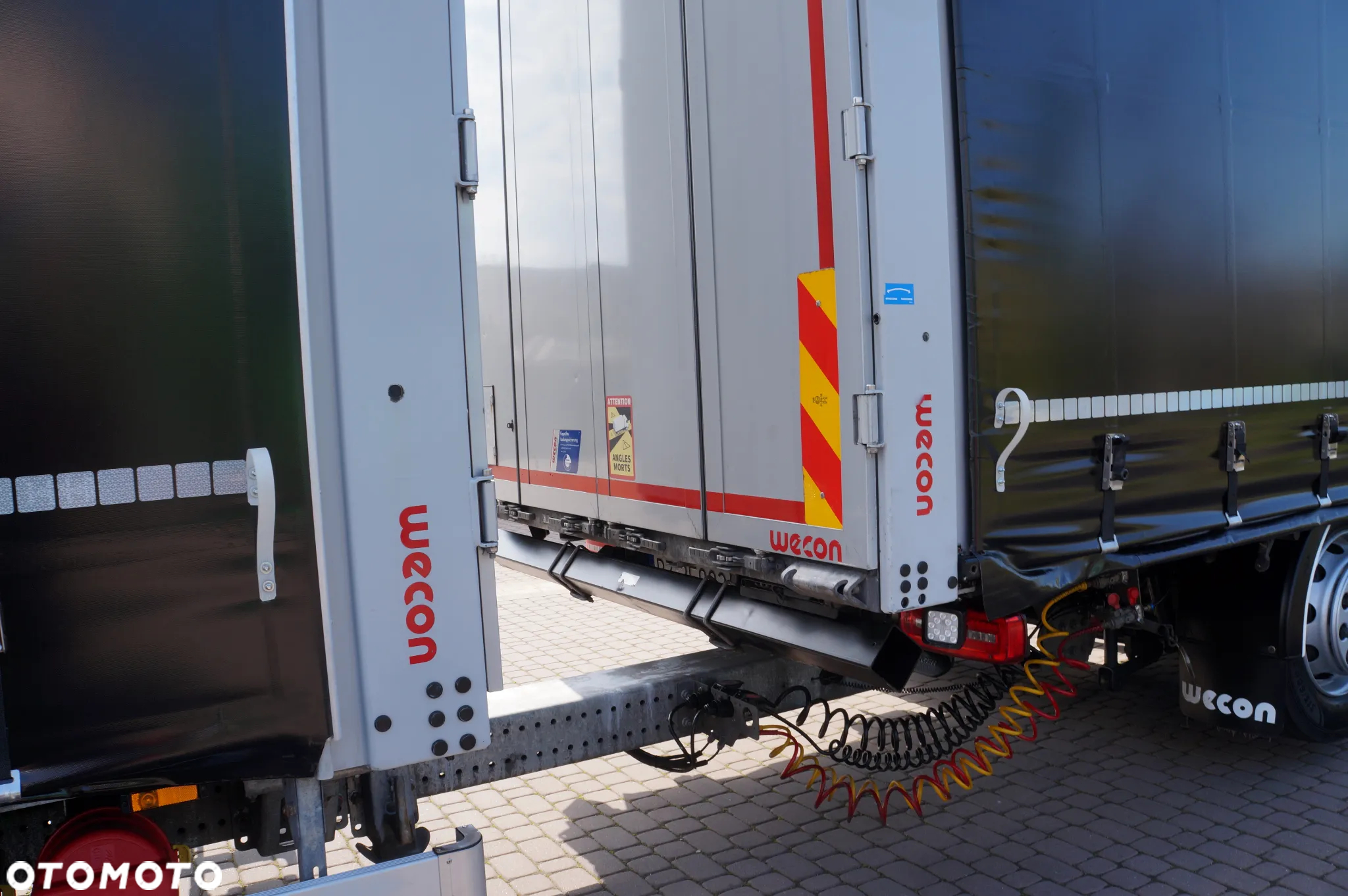DAF XF 480 EURO 6 ZESTAW TANDEM PRZEJAZDOWY 120 M3  7,7 M + 7,7 M WECON - 12