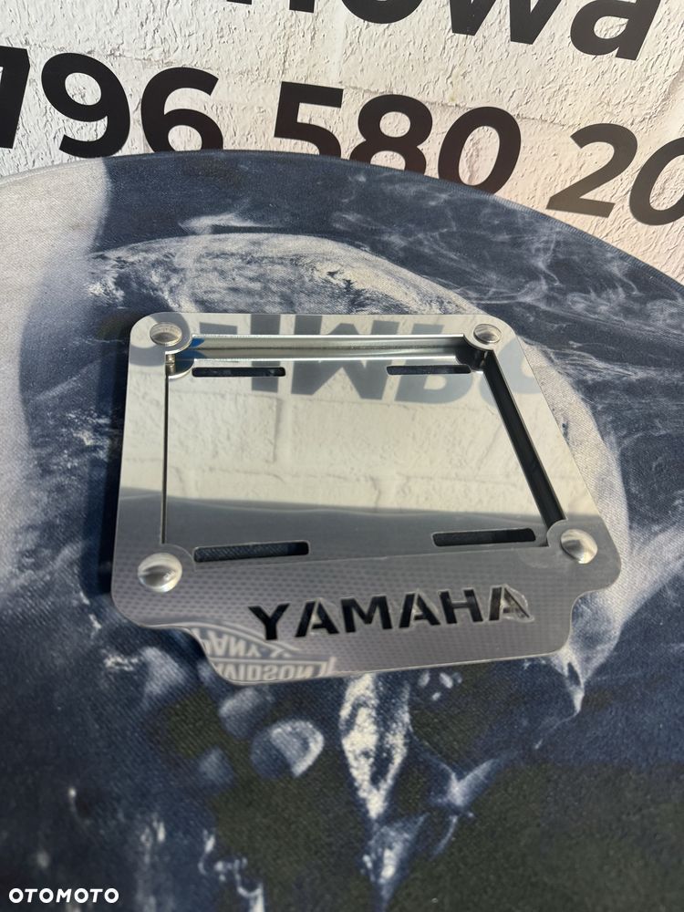 Ramka Pod  TABLICĘ REJESTRACYJNĄ - Yamaha  Metalowa - 1