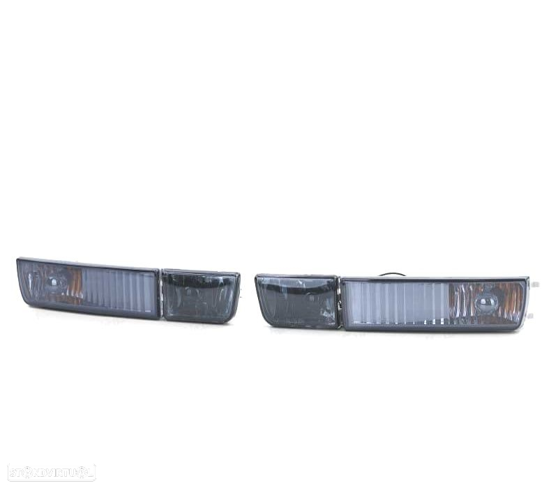 FARÓIS NEVOEIRO COM PISCA VOLKSWAGEN VW GOLF 3 VENTO 92-98 FUNDO PRETO - 4