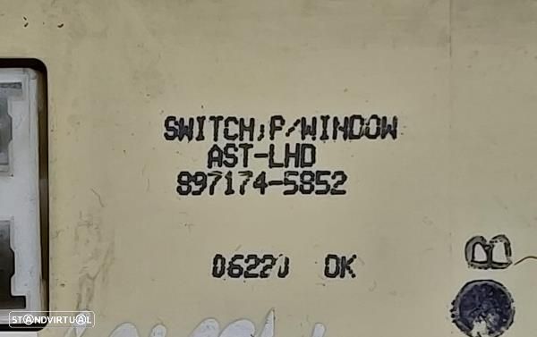 Interruptor De Vidros Frente Direito Opel Frontera B (U99) - 3