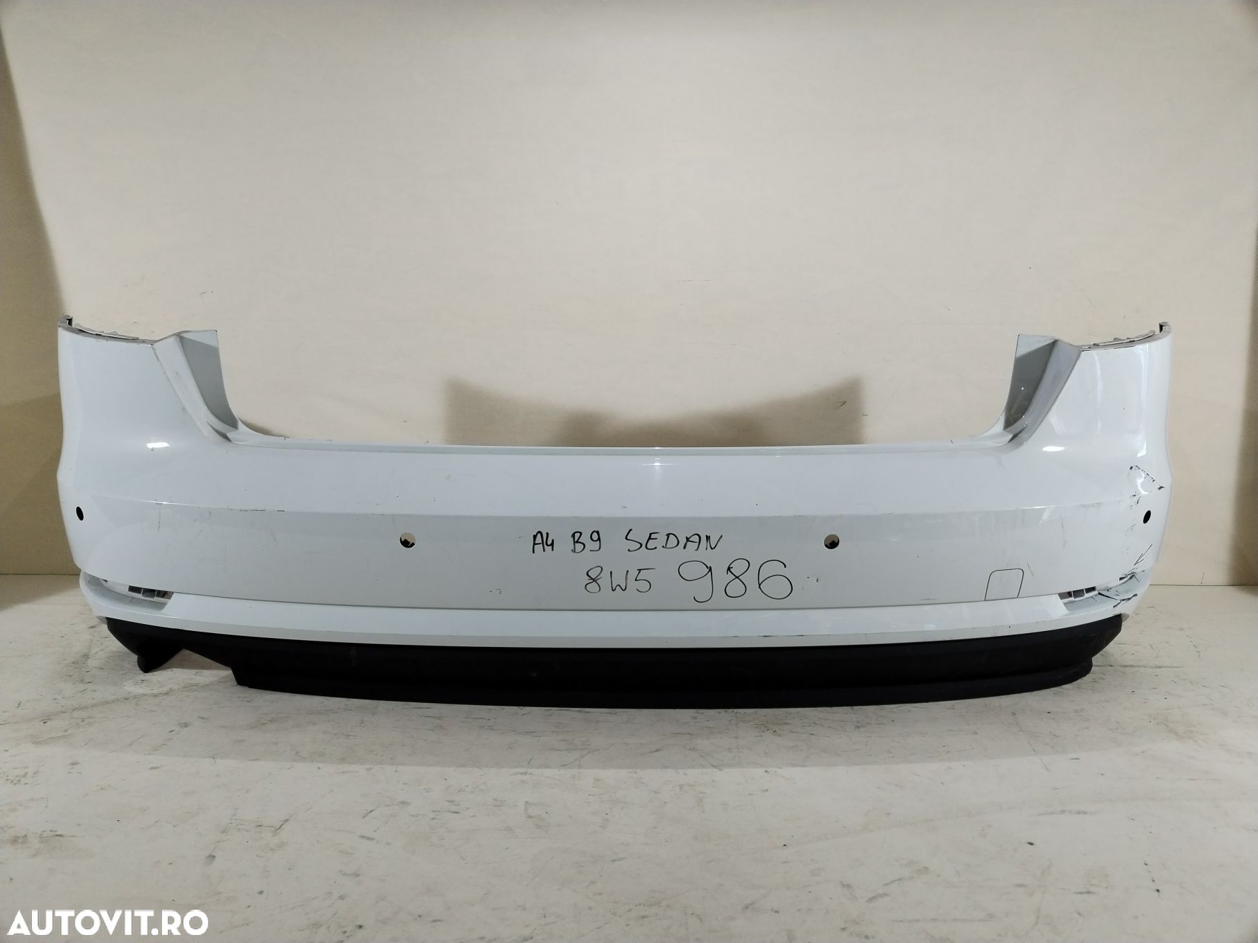 Bara spate Audi A4  B9, berlina, 2016, 2017, 2018, 2019, 2020,  cod origine OE 8W5807511F - 1