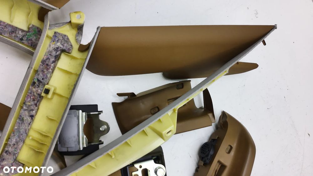 Audi A6 C6 Sedan Kanapa Oparcie Boczki Pasy Brąz - 16