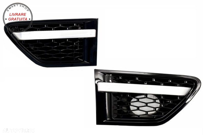 Pachet Exterior cu Aripi Laterale Land Range Rover Sport L320 Facelift (2009-2013)- livrare gratuita - 5