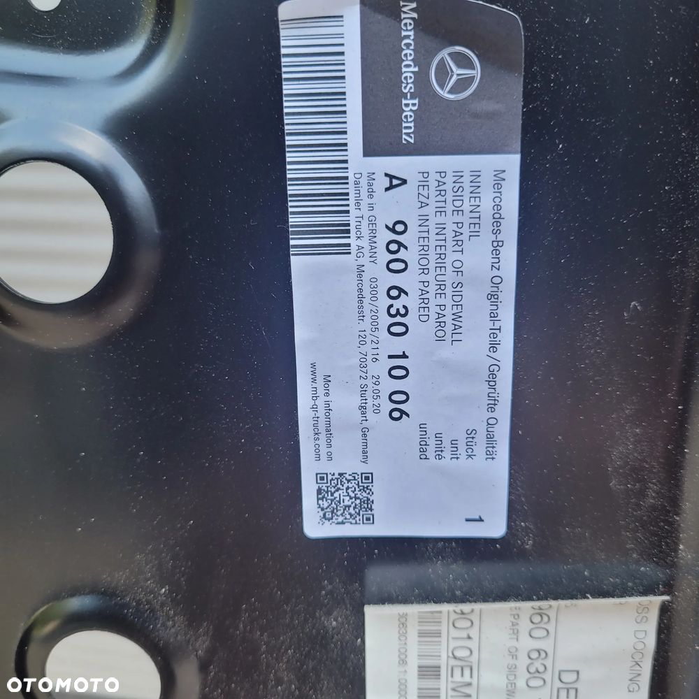 POSZYCIE KABINY ACTROS MP4 A9606301006 - 2