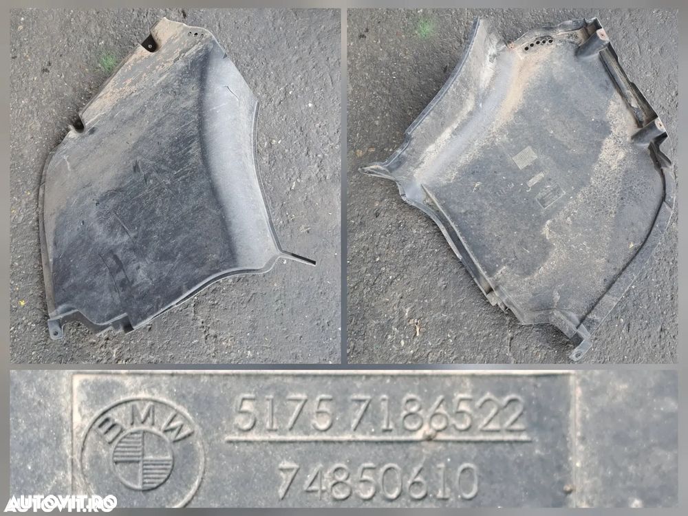 Aparatoare noroi stg dr spate Carenaj stg fata Deflector bara dr spate Scut Rezervor F10+LCI F11+LCI - 4