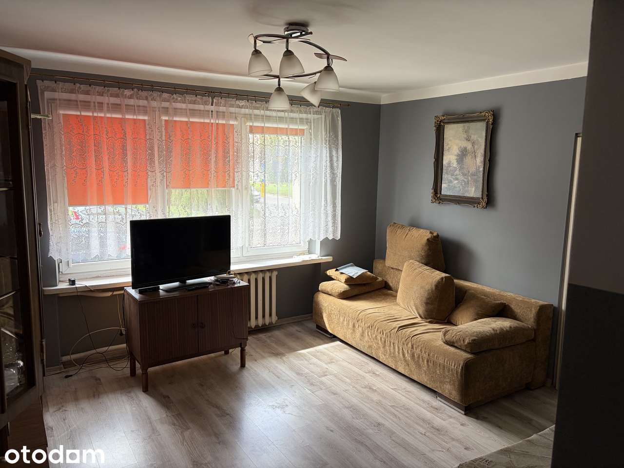 Kawalerka 35m2, przerobiona na 2 pokoje, Nowe Rokicie