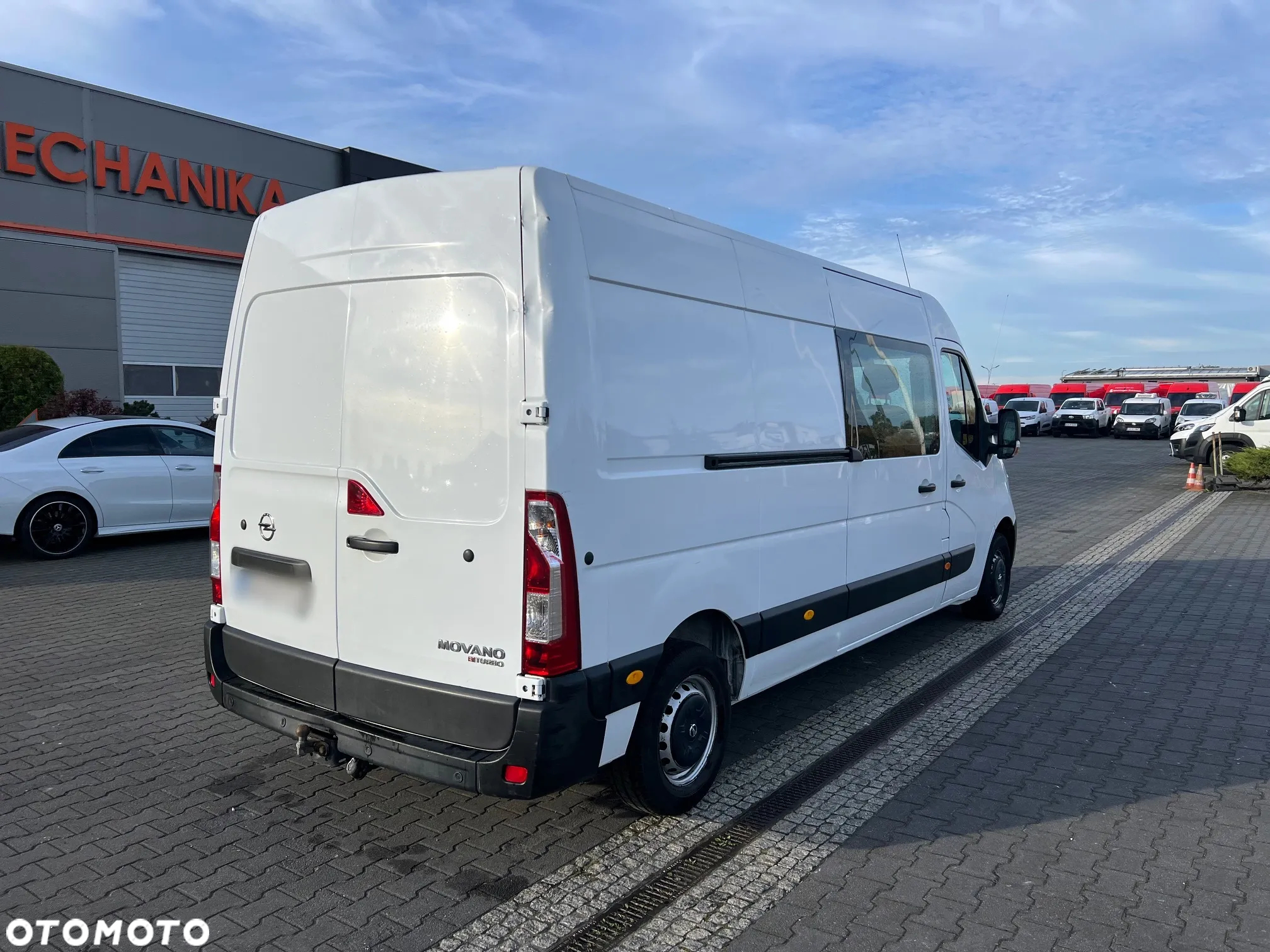 Opel Movano Doka Brygadówka 7-miejsc L3H2 Maxi Salon PL, Jeden Właściciel - 4